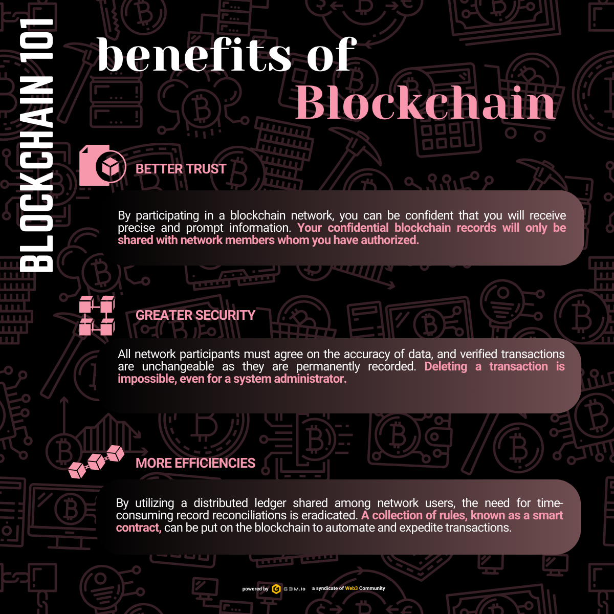 Benefits of Blockchain